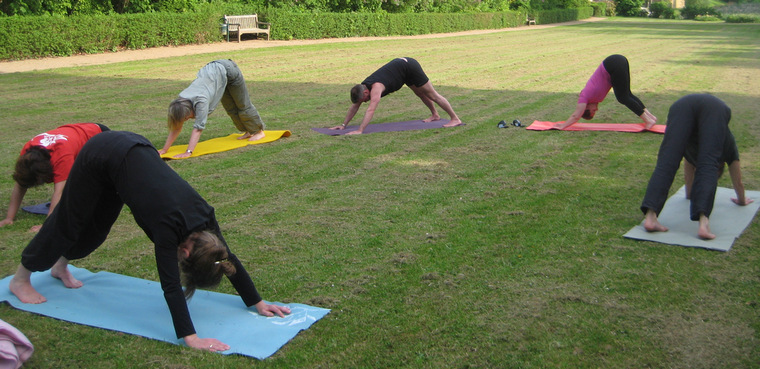 Yoga i naturen